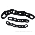 Factory Supplied Flash Welding Black Coated Grade 2 anchor chain For Marine Vessels